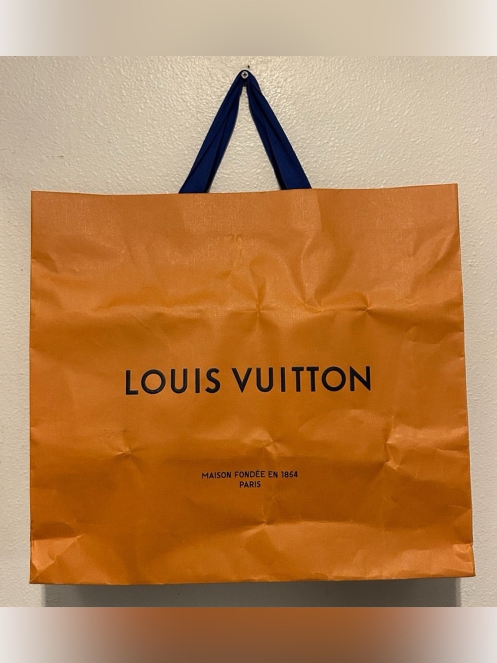 LOUIS VUITTON XL Shopping Bag Extra Large 20.75 x 18.75 x 4.75”